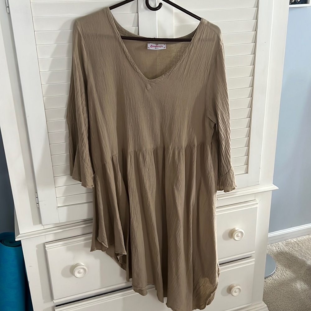 CottonWays asymmetrical dress or top SZ 1
